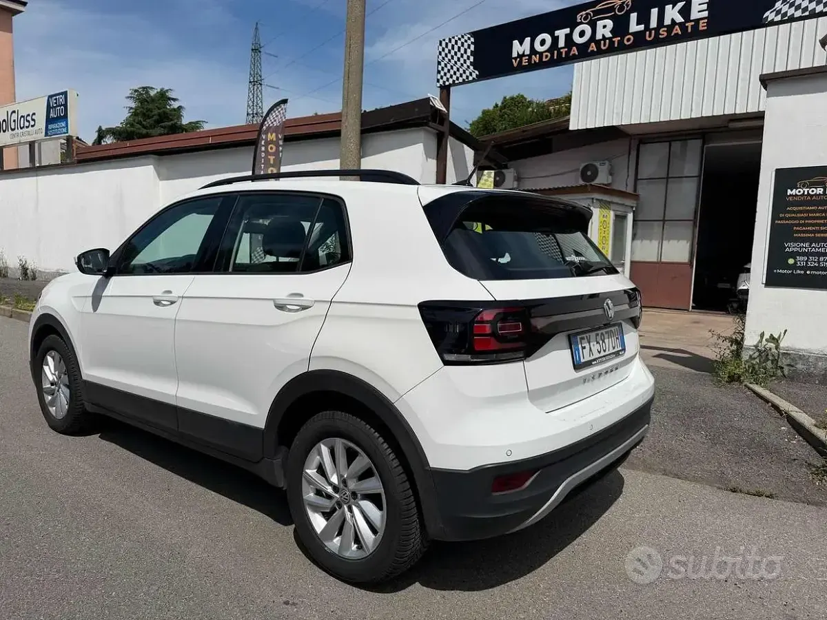 Usata VW T-Cross Style 95 CV (69 kW) 2020 Bianco SUV