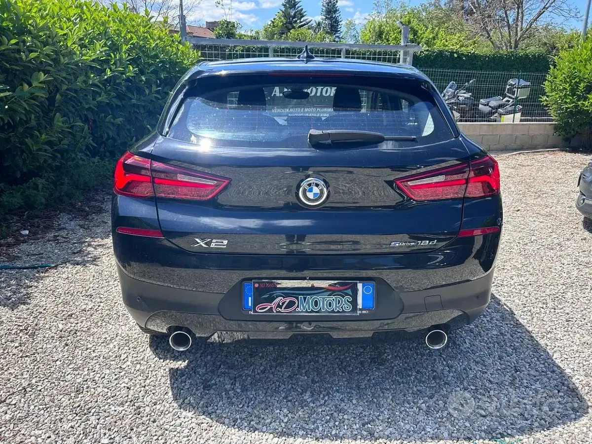 Usata BMW X2 150 CV (110 kW) 2018 Nero SUV
