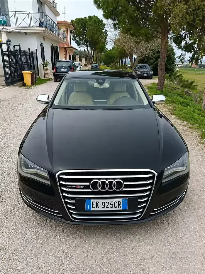 Usata Audi A8 250 CV (183 kW) 2011 Nero Berlina