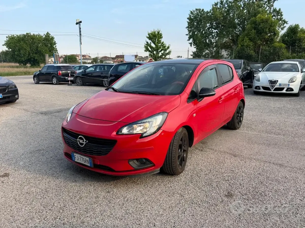 Używany Opel Corsa 75 KM (55 kW) 2017 Czerwony Hatchback