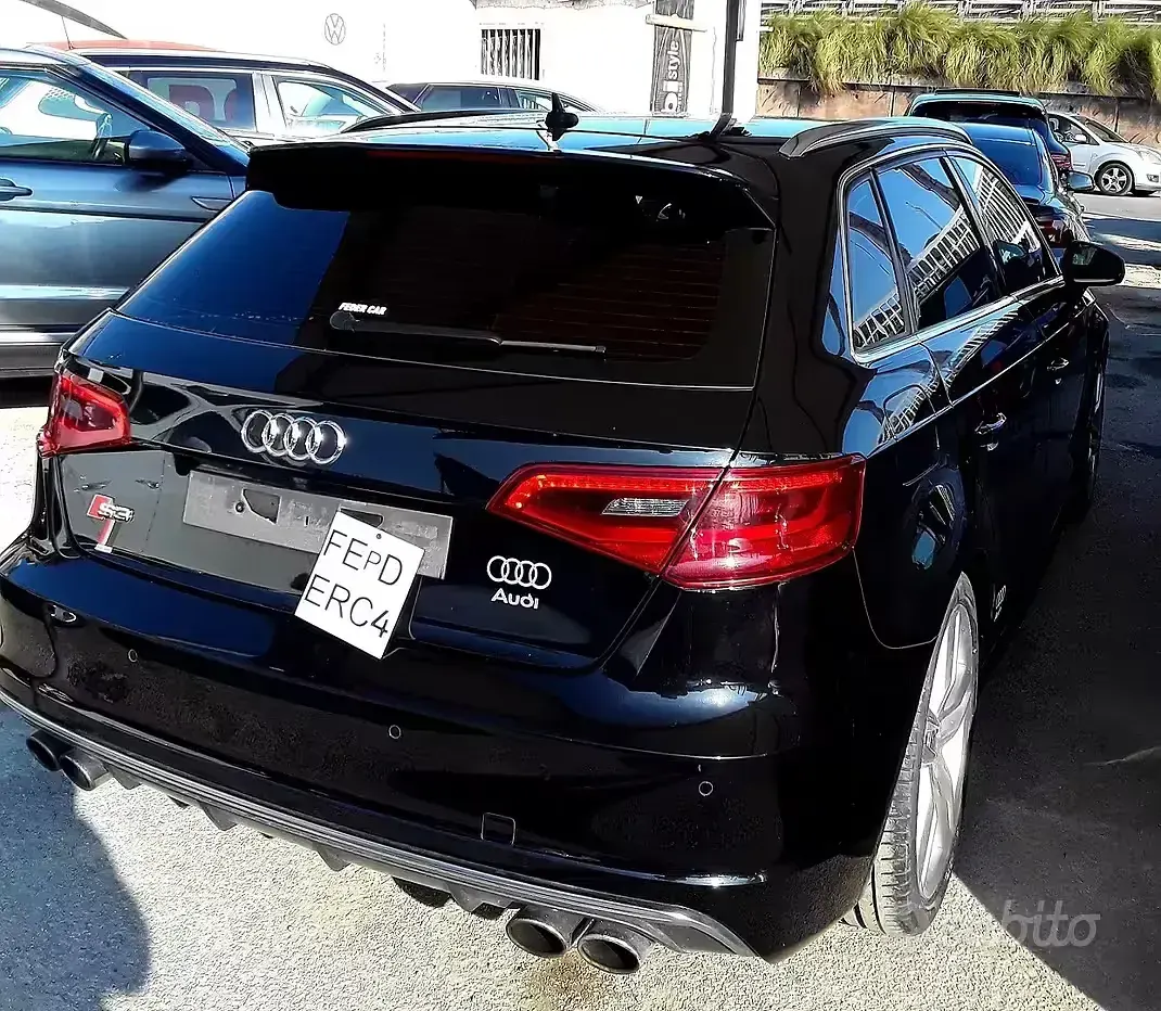 Usata Audi S3 320 CV (235 kW) 2014 Nero Monovolume