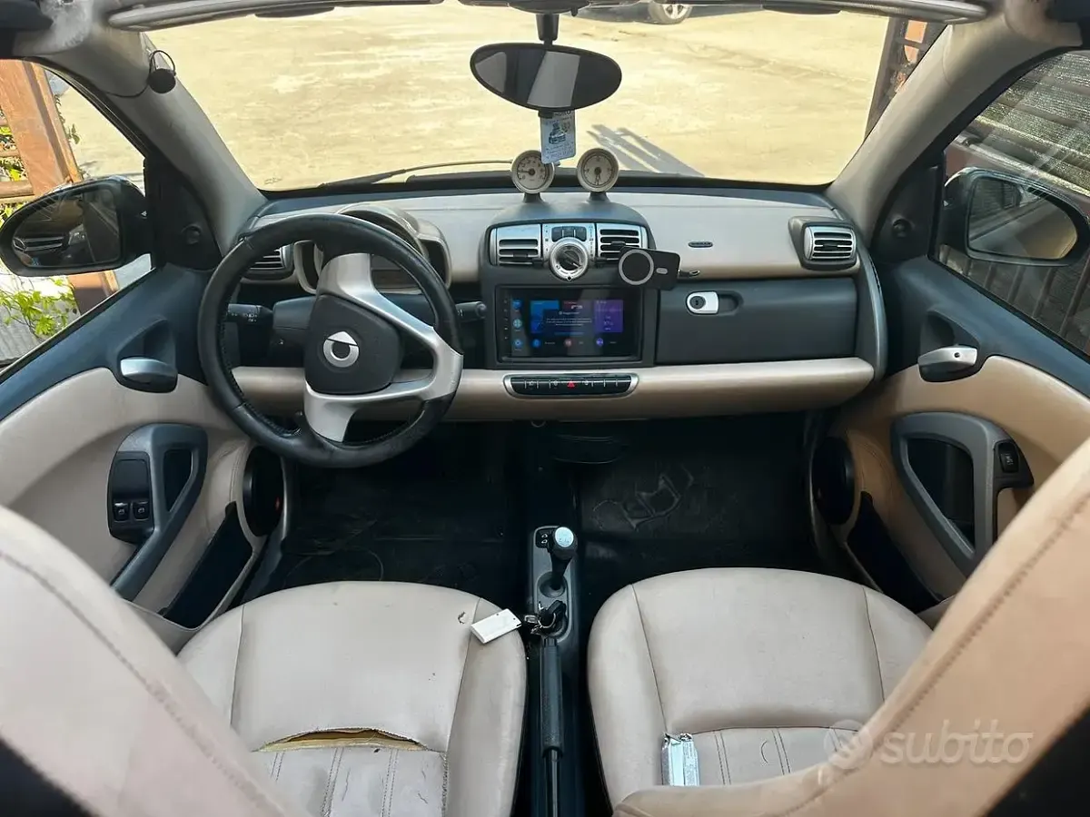 Usata Smart ForTwo Cabrio Passion 84 CV (61 kW) 2008 Grigio Cabrio