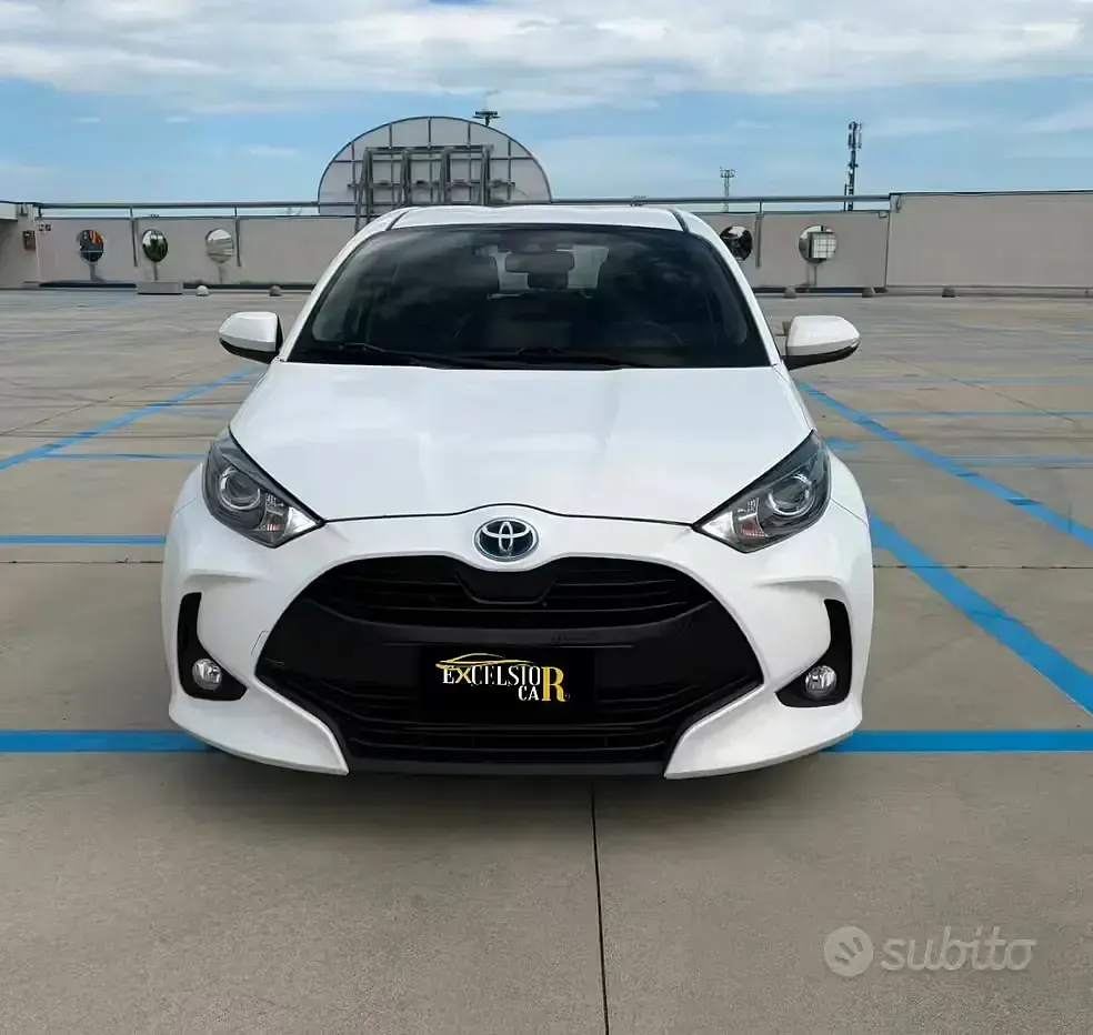 Brugt Toyota Yaris Active 92 HK (67 kW) 2022 Hvid Hatchback