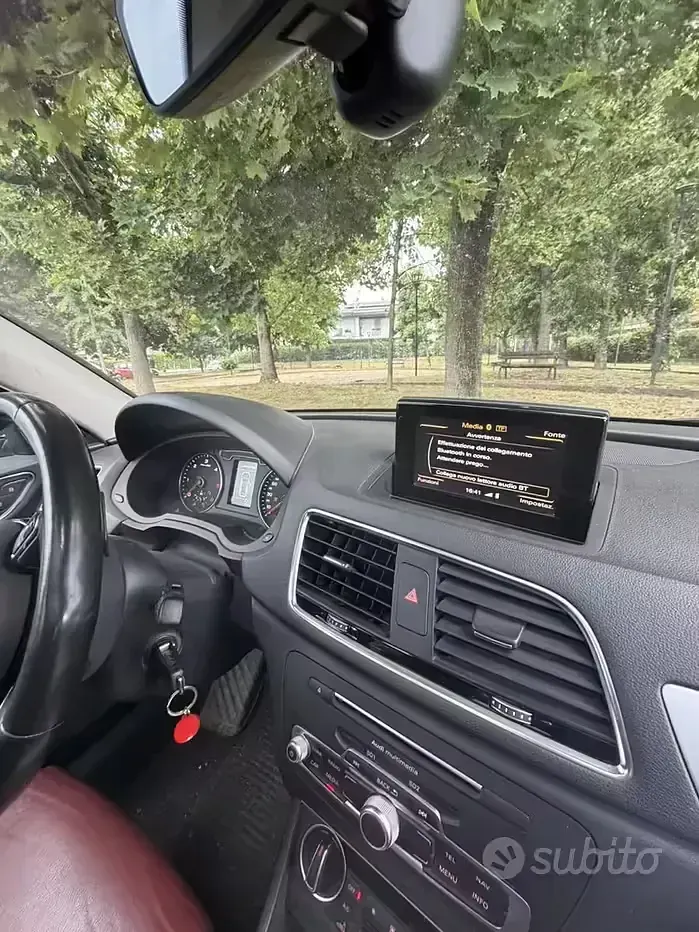 Usata Audi Q3 S-Line 150 CV (110 kW) 2016 Nero SUV
