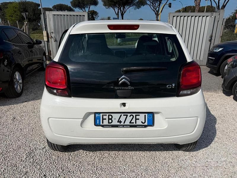 Usata Citroën C1 Feel 69 CV (50 kW) 2015 Bianco Utilitaria