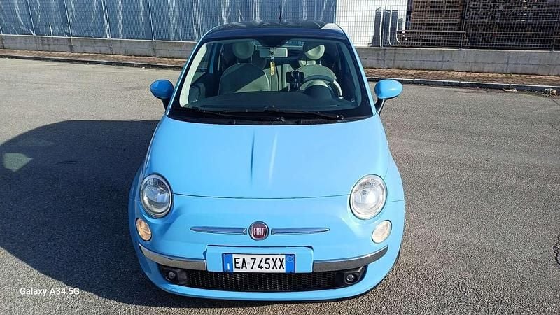Usata Fiat 500 69 CV (50 kW) 2010 Blu Utilitaria