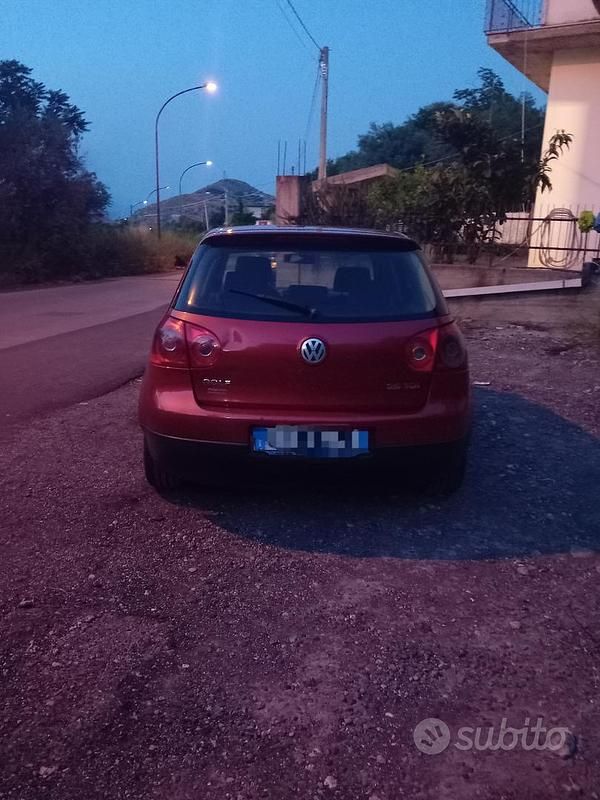 Usata VW Golf IV 2006 Rosso Berlina