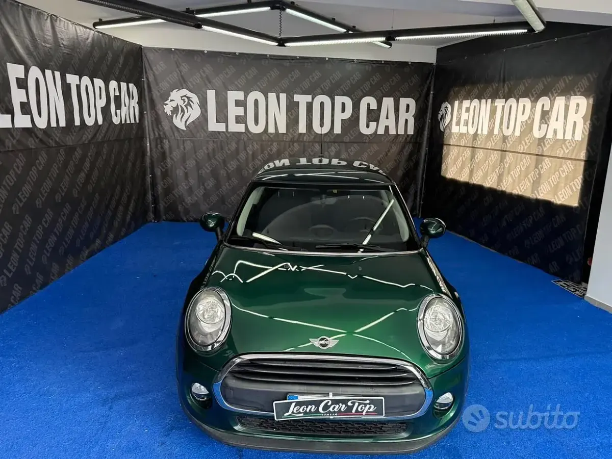 Usata Mini Cooper D 95 CV (69 kW) 2016 Verde Utilitaria