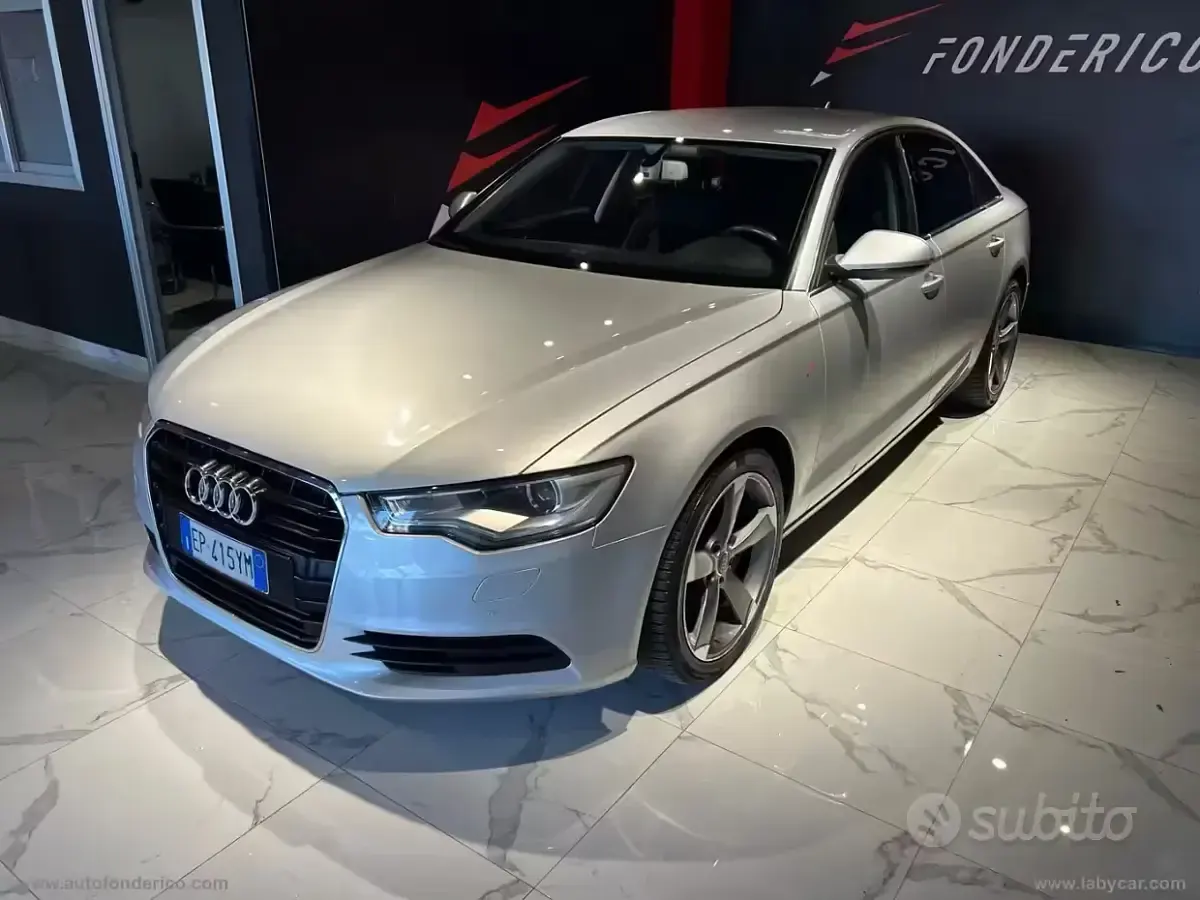 Usata Audi A6 Advanced 177 CV (130 kW) 2013 Grigio Berlina