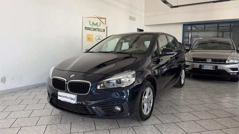 Usata BMW 216 Active Tourer 115 CV (84 kW) 2015 Blu Monovolume