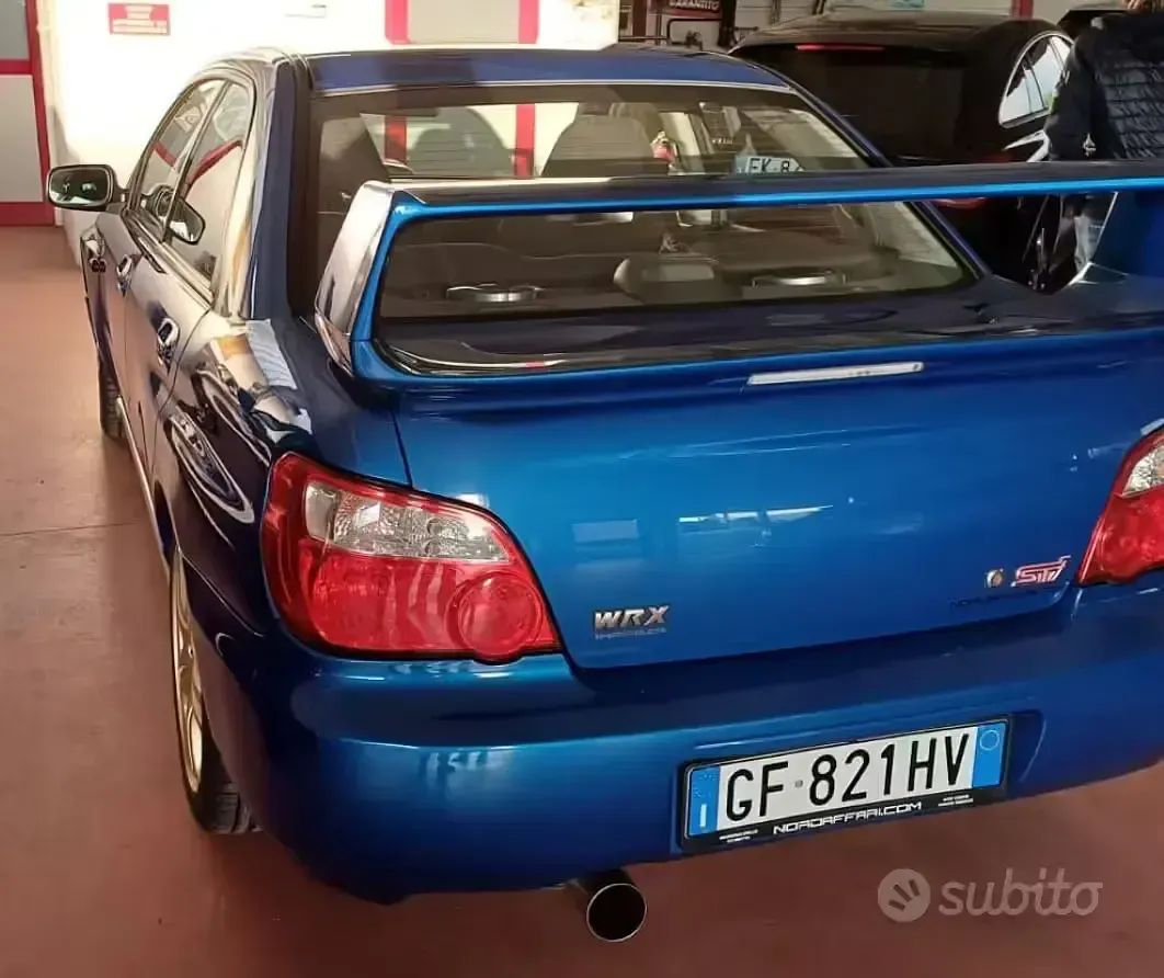 Usata Subaru Impreza 224 CV (164 kW) 2003 Blu Berlina