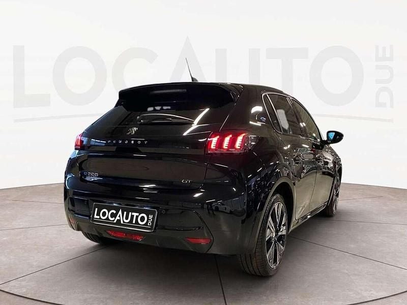 Usata Peugeot e-208 GTi 100 kW (136 CV) 2023 Nero Utilitaria
