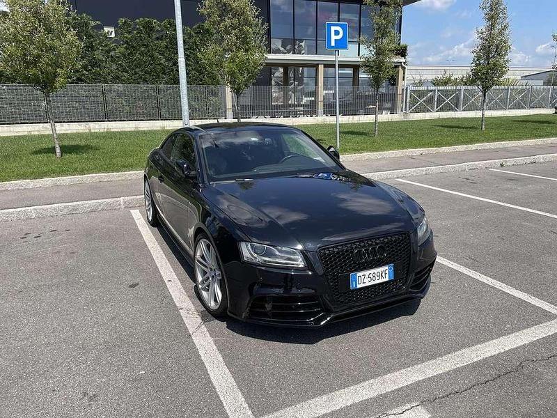 Nero Usata 2009 Audi A5 Ambition Coupé | 11.300 € (Molto cara) - Immagine 1/4