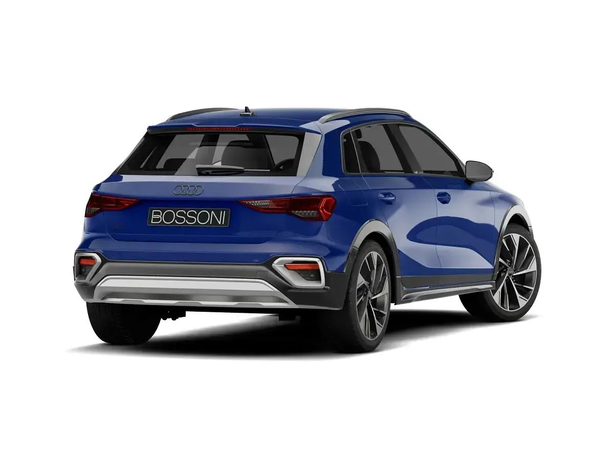 Uusi Audi A3 e-tron Design 2026 Sininen Viistoperä