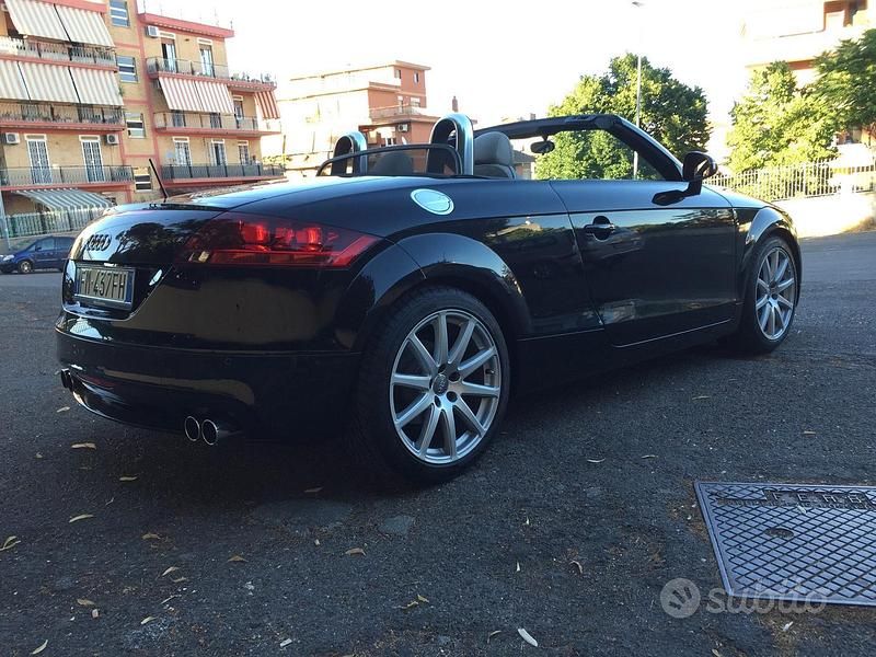 Usata Audi TT Roadster 200 CV (147 kW) 2008 Nero Cabrio