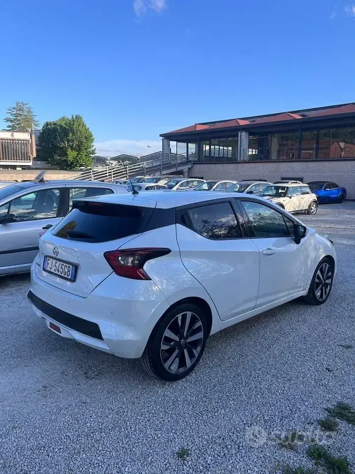 Second-hand Nissan Micra 90 CP (66 kW) 2017 Alb Hatchback