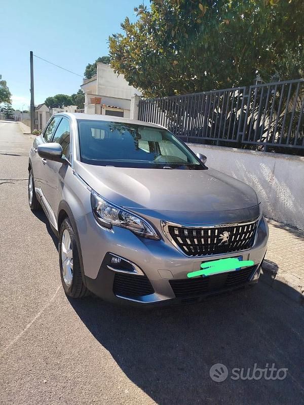 Usata Peugeot 3008 120 CV (88 kW) 2018 Grigio Station wagon