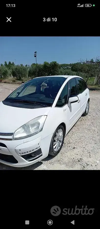 Usata Citroën C4 115 CV (84 kW) 2013 Bianco Monovolume