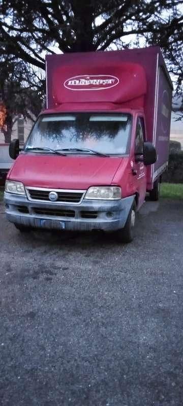 Usata Fiat Ducato 126 CV (92 kW) 2003 Rosso Furgone