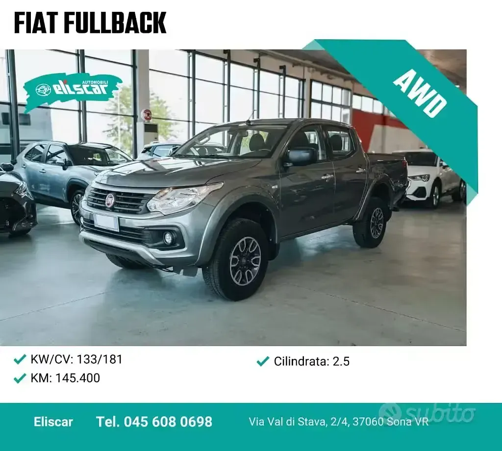 Usata Fiat Fullback S 181 CV (133 kW) 2018 Pick-up