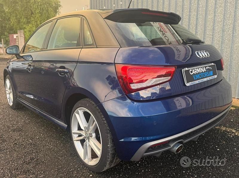 Usata Audi A1 S-Line 116 CV (85 kW) 2018 Blu Berlina