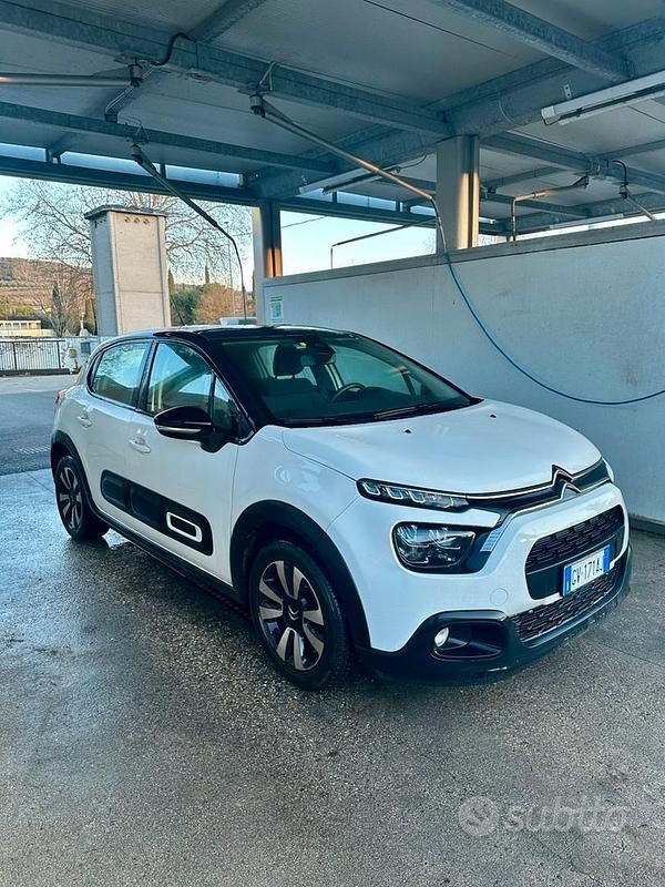 Usata Citroën C3 110 CV (80 kW) 2022 Bianco Utilitaria