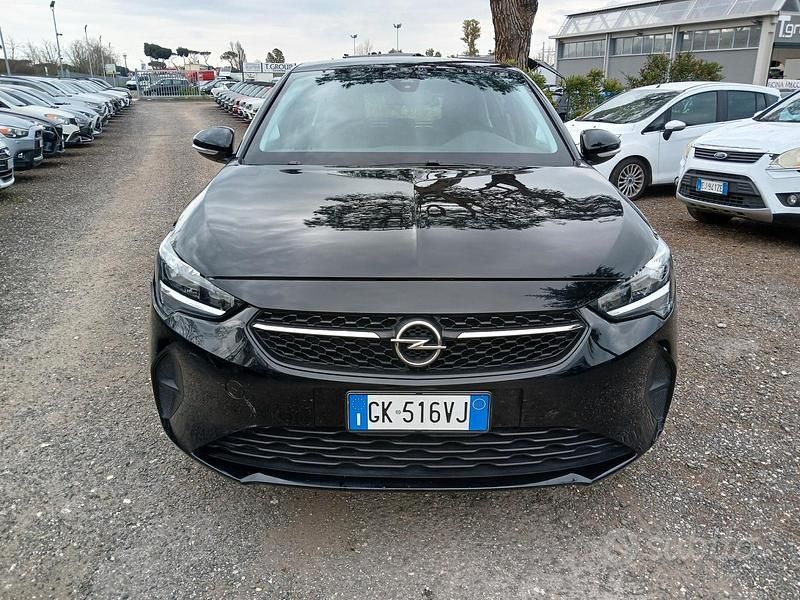 Usata Opel Corsa Edition 74 CV (54 kW) 2022 Nero Utilitaria