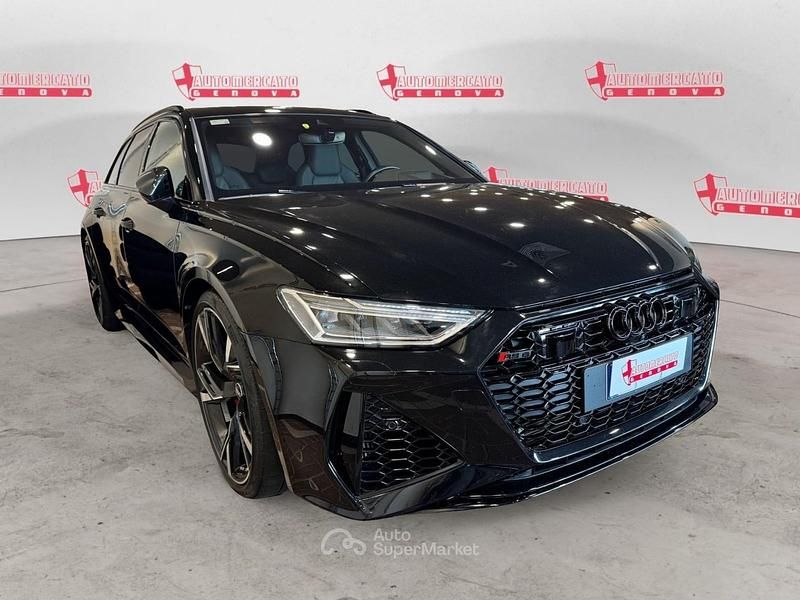 Usata Audi RS6 Ambiente 600 CV (441 kW) 2021 Nero Station wagon