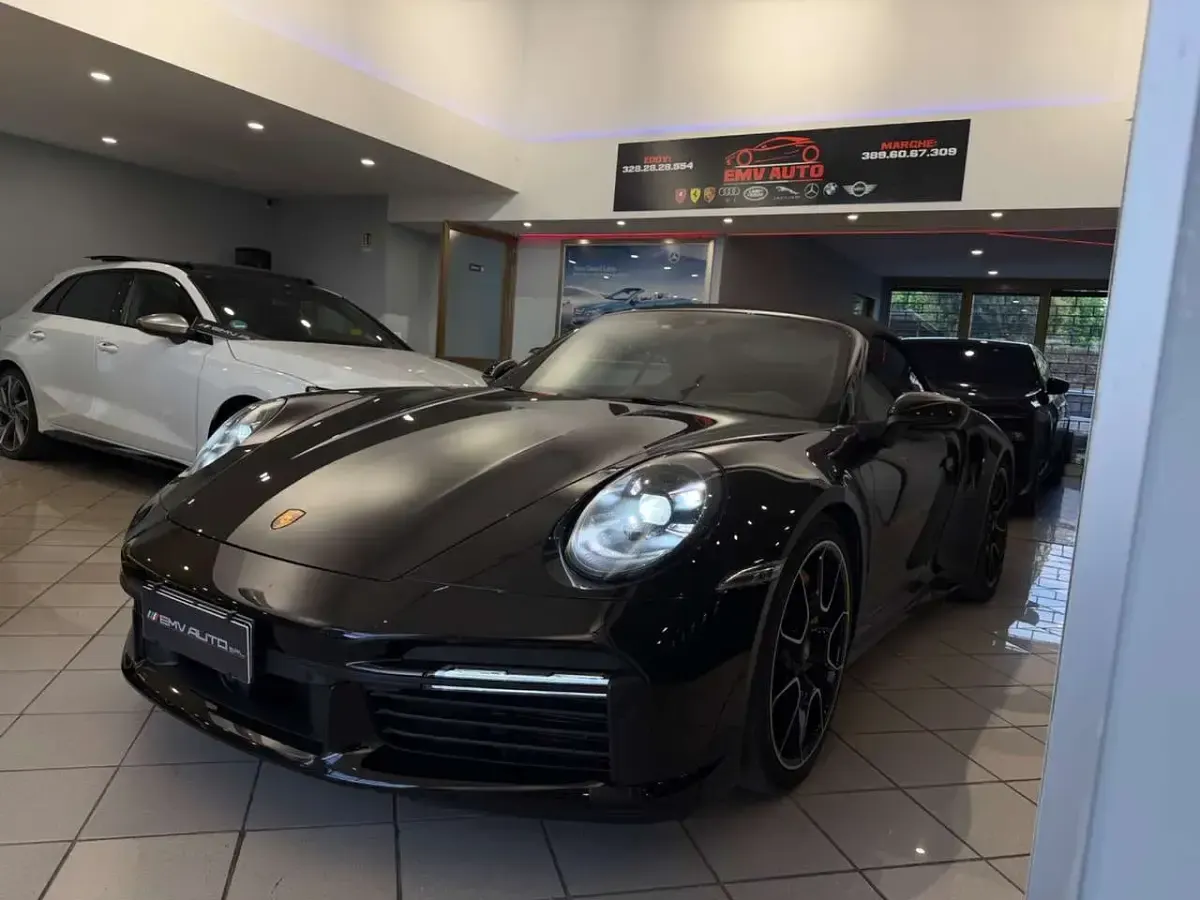 Usata Porsche 911 Turbo S Cabriolet 650 CV (478 kW) 2020 Nero Cabrio