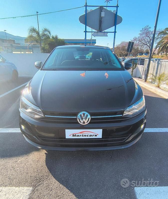 Usata VW Polo Comfortline 80 CV (58 kW) 2018 Nero Utilitaria