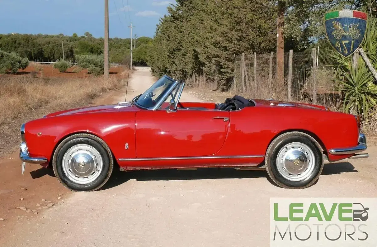 Usado Alfa Romeo Giulia Spider 91 CV (66 kW) 1962 Rojo Descapotable