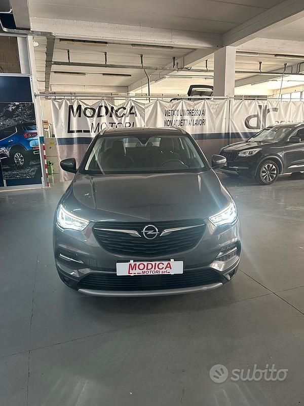 Usata Opel Grandland X Elegance 130 CV (95 kW) 2021 Grigio SUV
