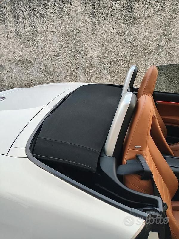 Usata Fiat 124 Spider Lusso 2017 Bianco Cabrio