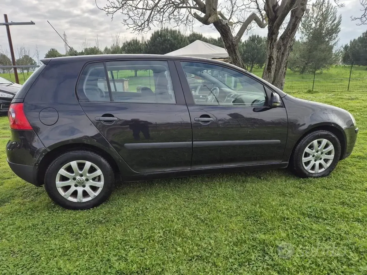 Usata VW Golf VI GT 105 CV (77 kW) 2008 Nero Utilitaria