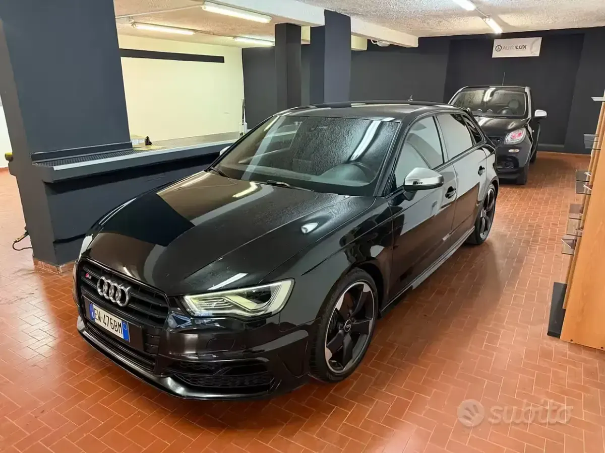 Usata Audi S3 300 CV (220 kW) 2014 Nero Berlina
