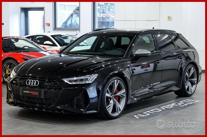 Nuova Audi RS6 Performance 628 CV (461 kW) 2025 Nero Station wagon