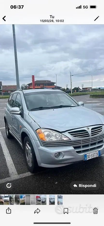 Usata SsangYong Kyron 2004 Grigio SUV