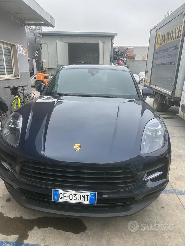 Usata Porsche Macan 265 CV (194 kW) 2021 Blu SUV
