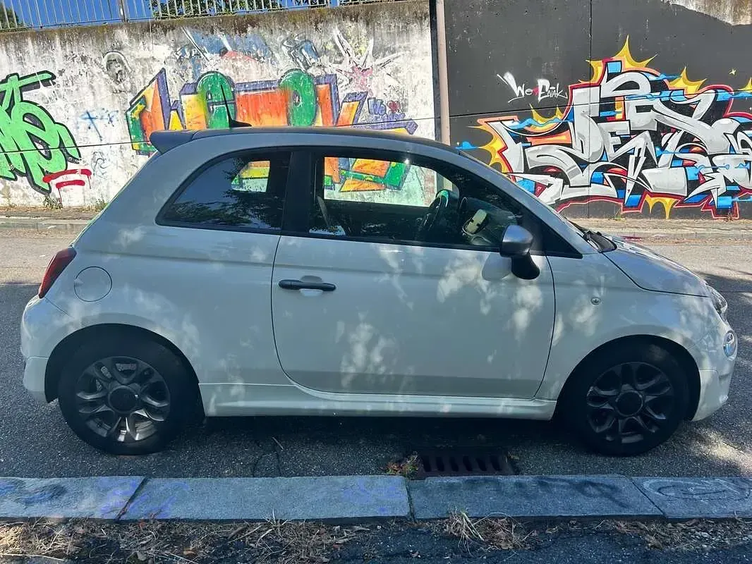 Usata Fiat 500 S 95 CV (69 kW) 2018 Bianco Utilitaria