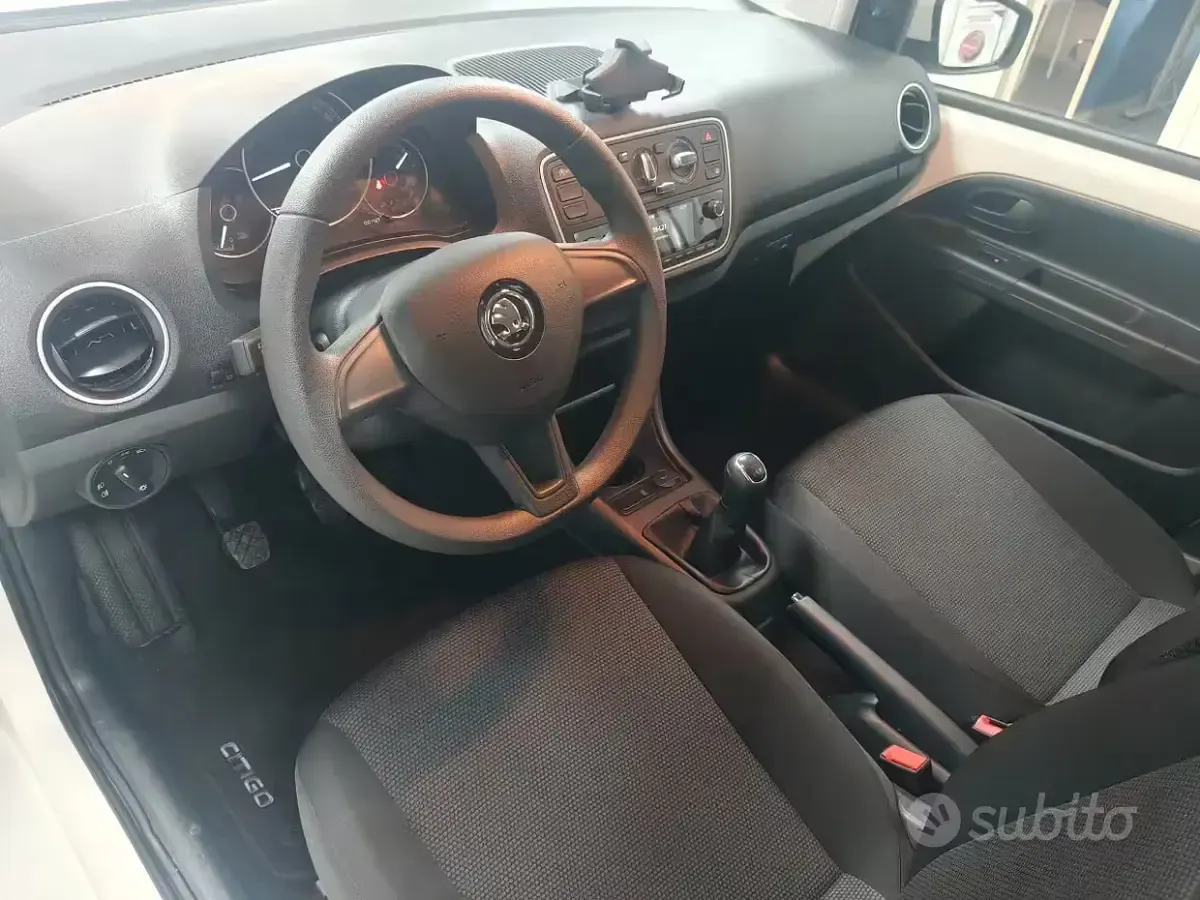 Usata Skoda Citigo G-TEC 68 CV (50 kW) 2019 Bianco Utilitaria