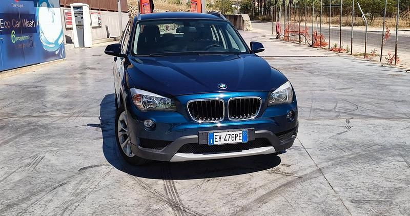Usata BMW X1 116 CV (85 kW) 2014 Blu/azzurro SUV