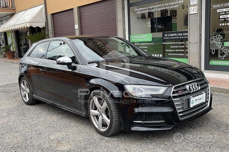 Usata Audi S3 Sportback Comfort 310 CV (228 kW) 2018 Nero Utilitaria