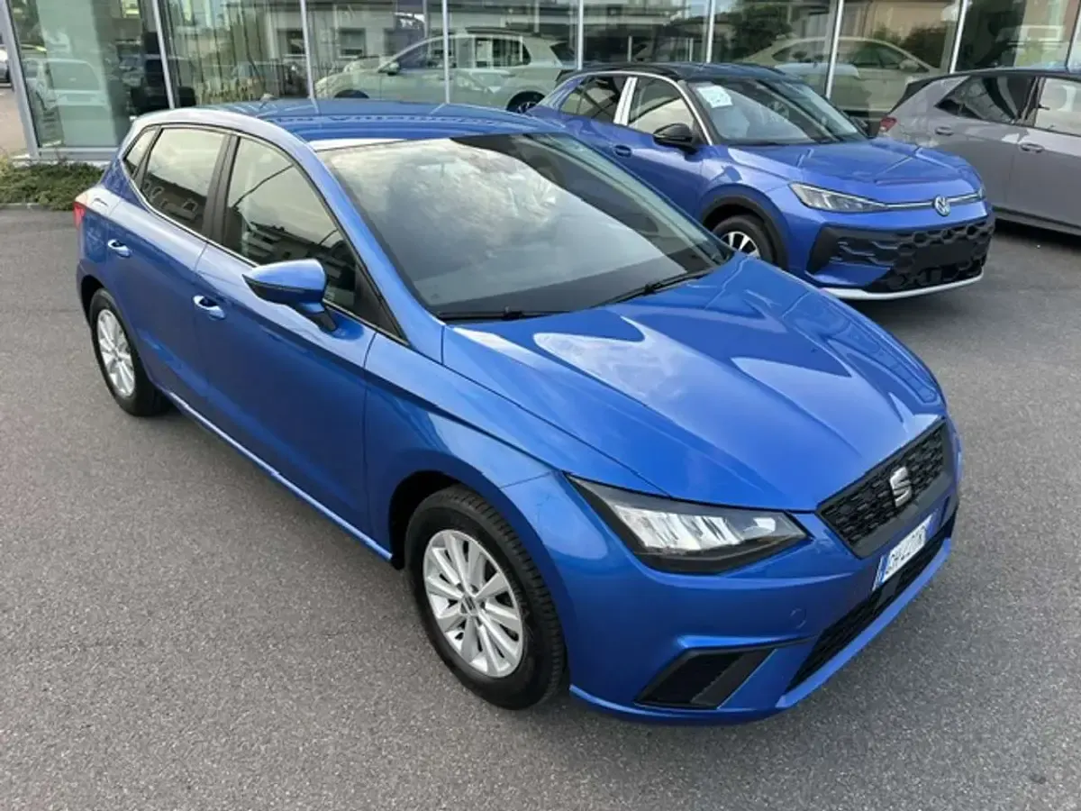Usata Seat Ibiza 80 CV (58 kW) 2022 Blu Utilitaria