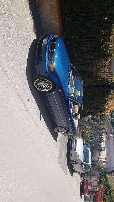 Usata BMW 320 Cabriolet 170 CV (125 kW) 2001 Blu/azzurro Cabrio