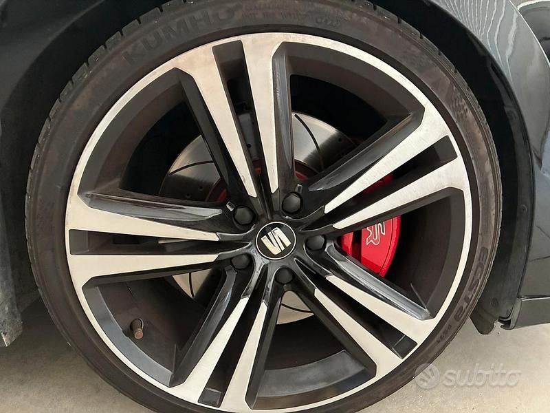 Usata Seat Leon 212 CV (155 kW) 2017 Nero Berlina