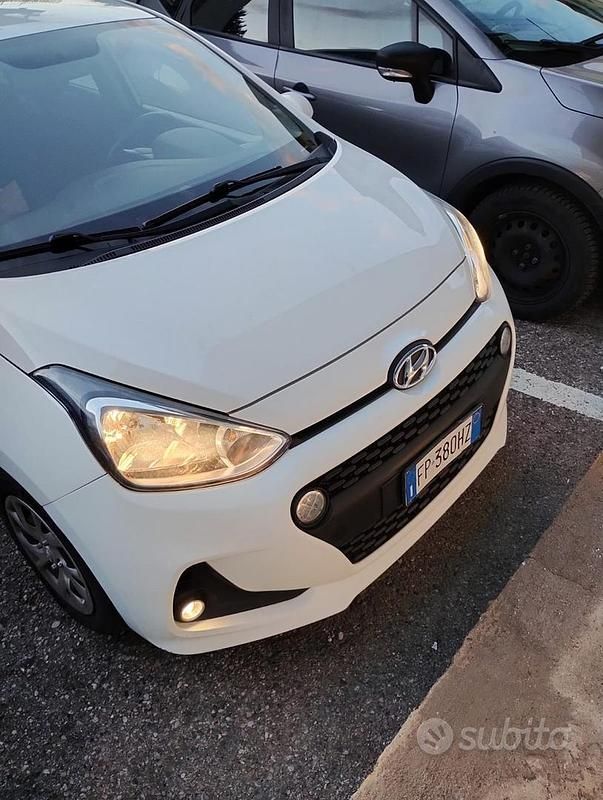 Usata Hyundai i10 2018 Bianco Utilitaria