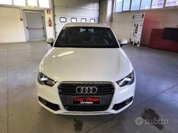 Usata Audi A1 S-Line 90 CV (66 kW) 2014 Bianco Utilitaria