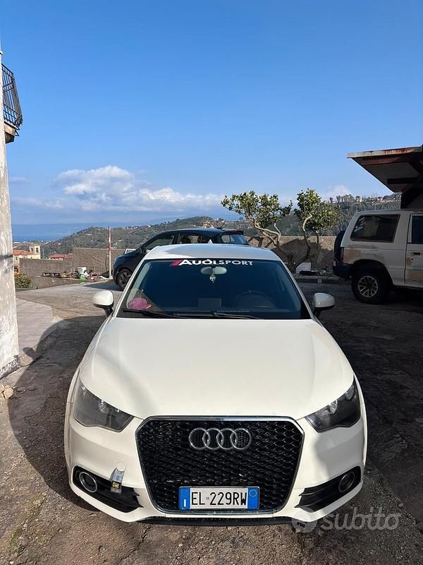 Usata Audi A1 2012 Bianco Utilitaria