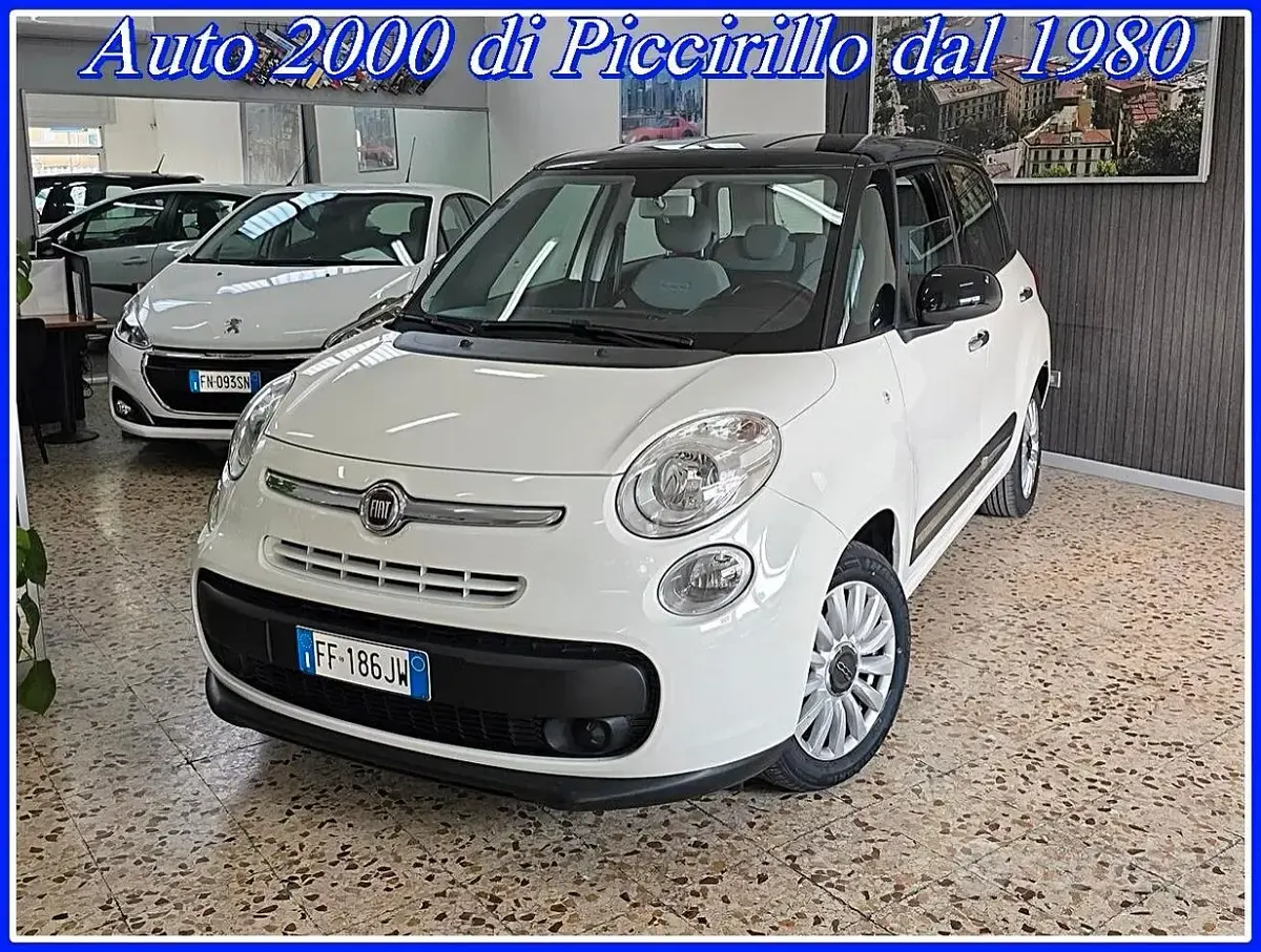 Begagnad Fiat 500L 95 HK (69 kW) 2016 Vit Minibuss