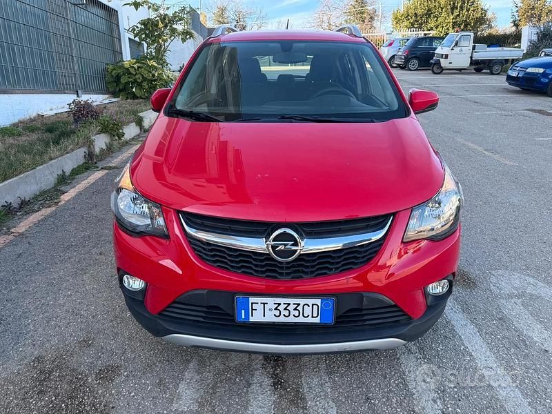 Gebraucht Opel Karl 2018 Rot Kleinwagen